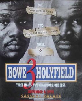 マイクタイソンvsイベンダーホリフィールド ポスター マイクタイソンvs