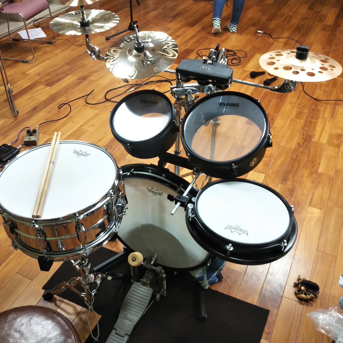 TAMAミニティンバレス ティンバレス大小のセット TAMAミニティンバレス