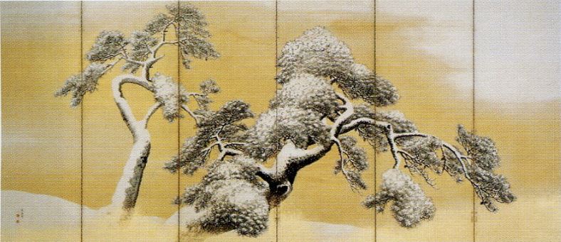 円山応挙七賢図（真作）応挙独特な写実的で宋時代の水墨画のエッセンス