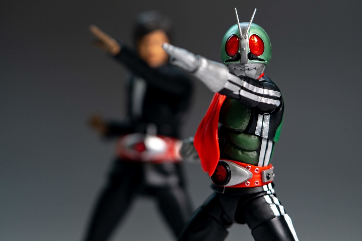 地獄大使 フィギュア 仮面ライダー 藤岡弘 SHF 真骨彫 CSM 当時物 昭和