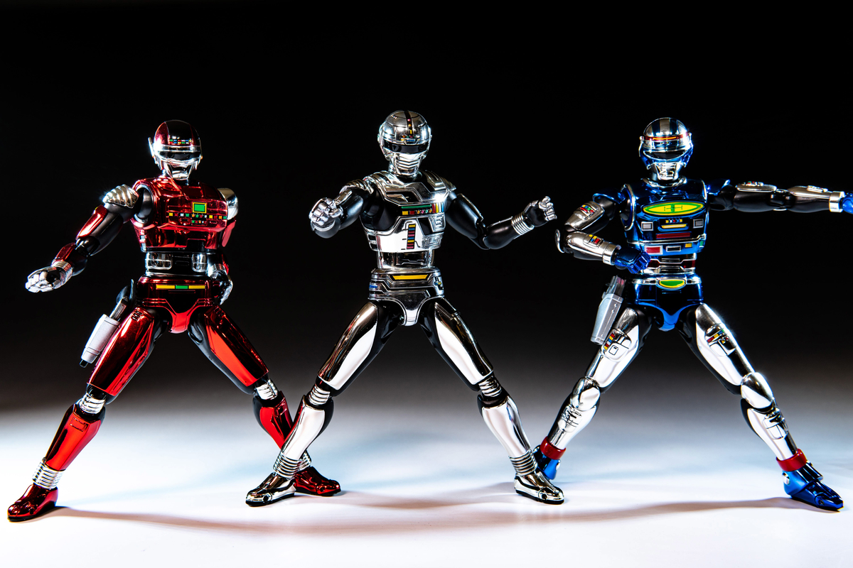 宇宙刑事ギャバン・シャリバン・シャイダー フィギュアセット 宇宙刑事