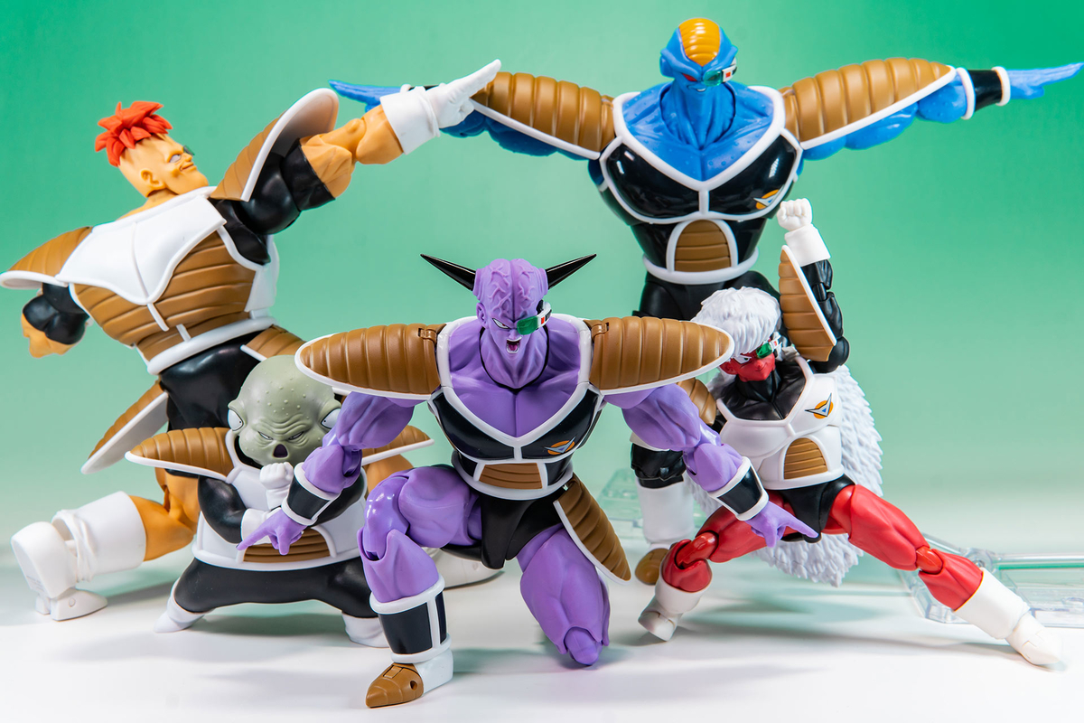 ドラゴンボール ギニュー特戦隊 フィギュアセット HGドラゴンボール