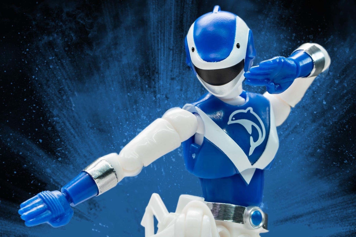 ⚠️デッドストック 超獣戦隊ライブマン ブルードルフィン ロビン