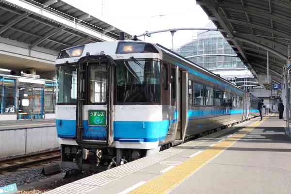 キハ185 高松→岡山 うずしお16号 運転士時刻表 キハ185 高松→岡山