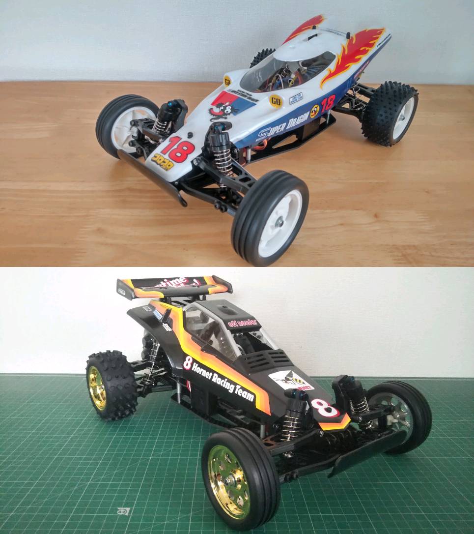 DT-02×スーパードラゴン&ホーネット 着せ替え遊び？ - おーちゃんの