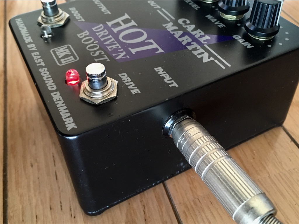 Carl Martin-Hot Drive'n Boost Mk2 シュミレーションレビュー