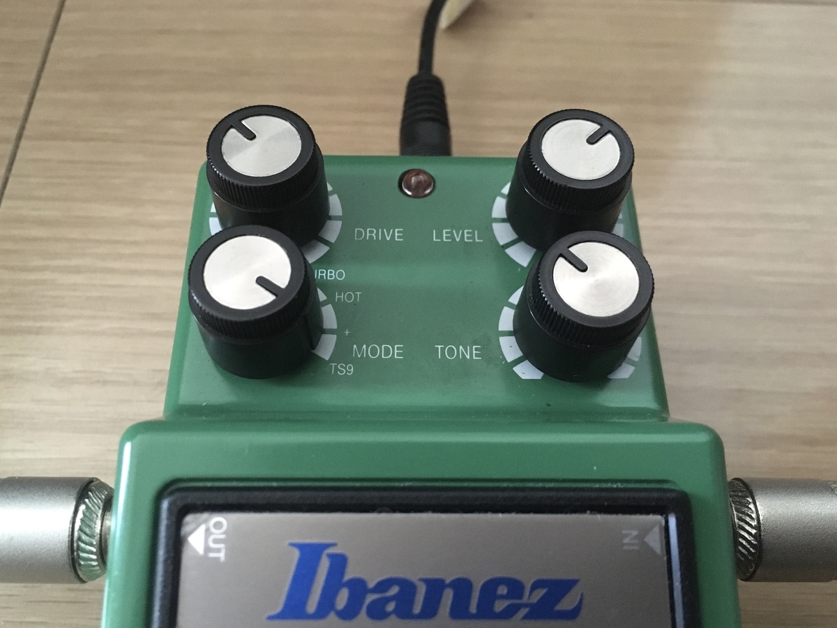 図太いオーバードライブ】Ibanez TS9DX Turbo Tubescreamer ターボ