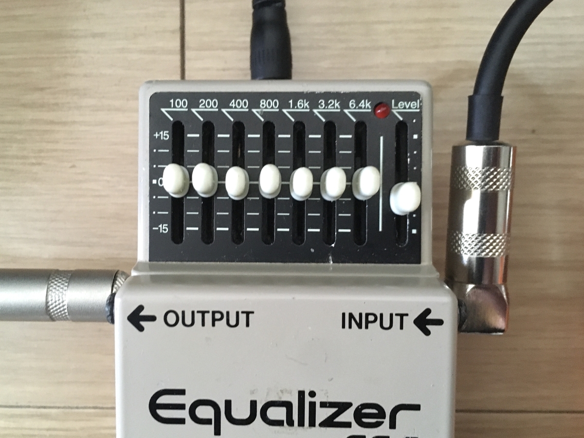 BOSS GE-7 グラフィックイコライザーの使い方・セッティング【歪み