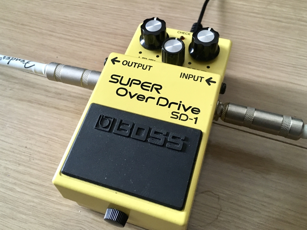 音が抜けるマイルドサウンドが持ち味】BOSS SD-1 SUPER OverDrive