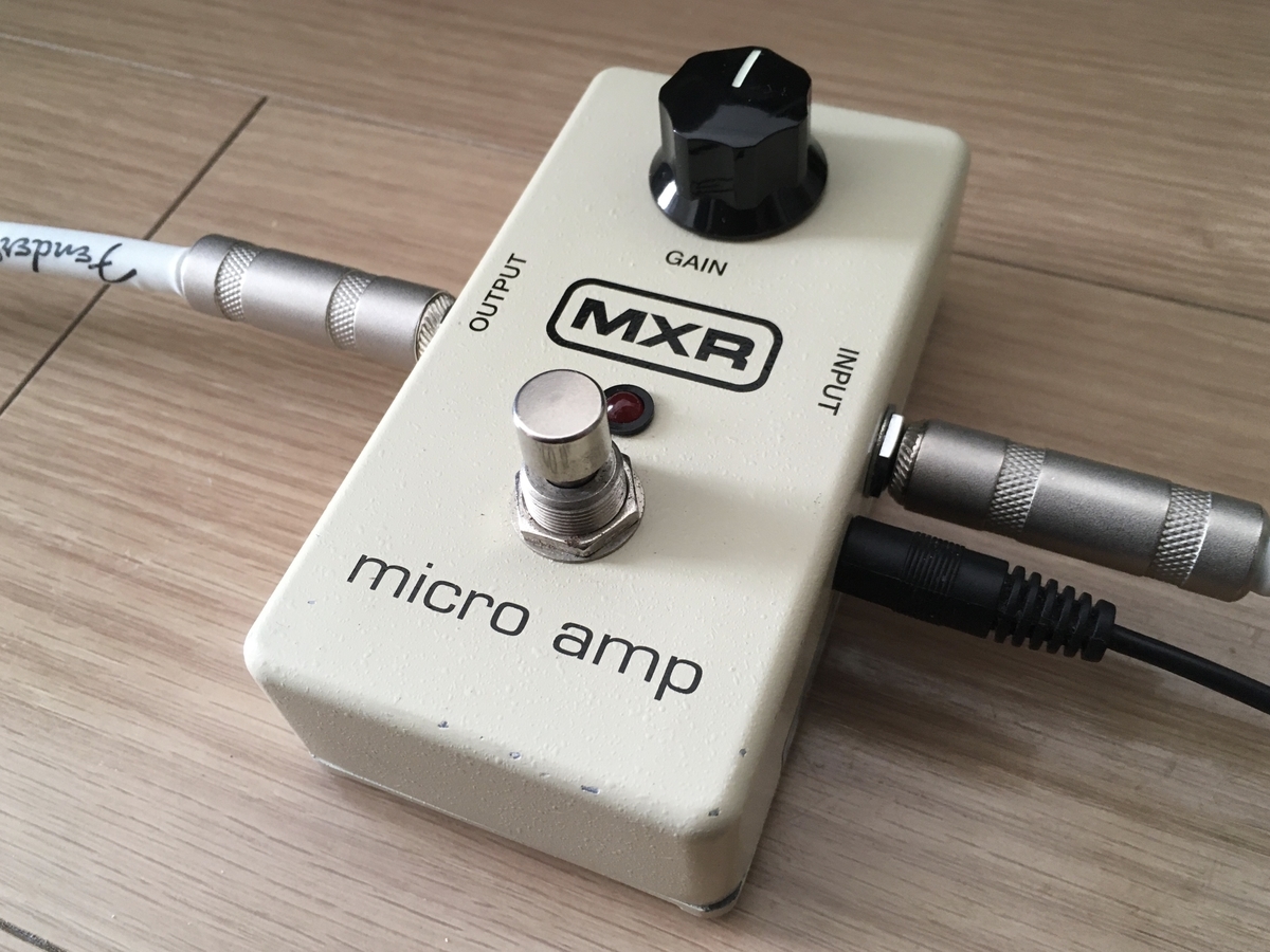 MXR micro amp + ギターエフェクター ブースター 定番】MXR / M133