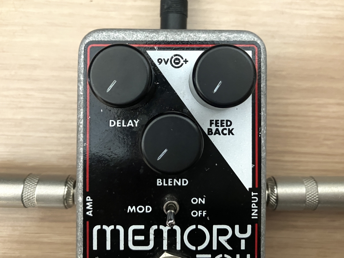 ウォームなアナログディレイ】ELECTRO-HARMONIX Memory Toy【review