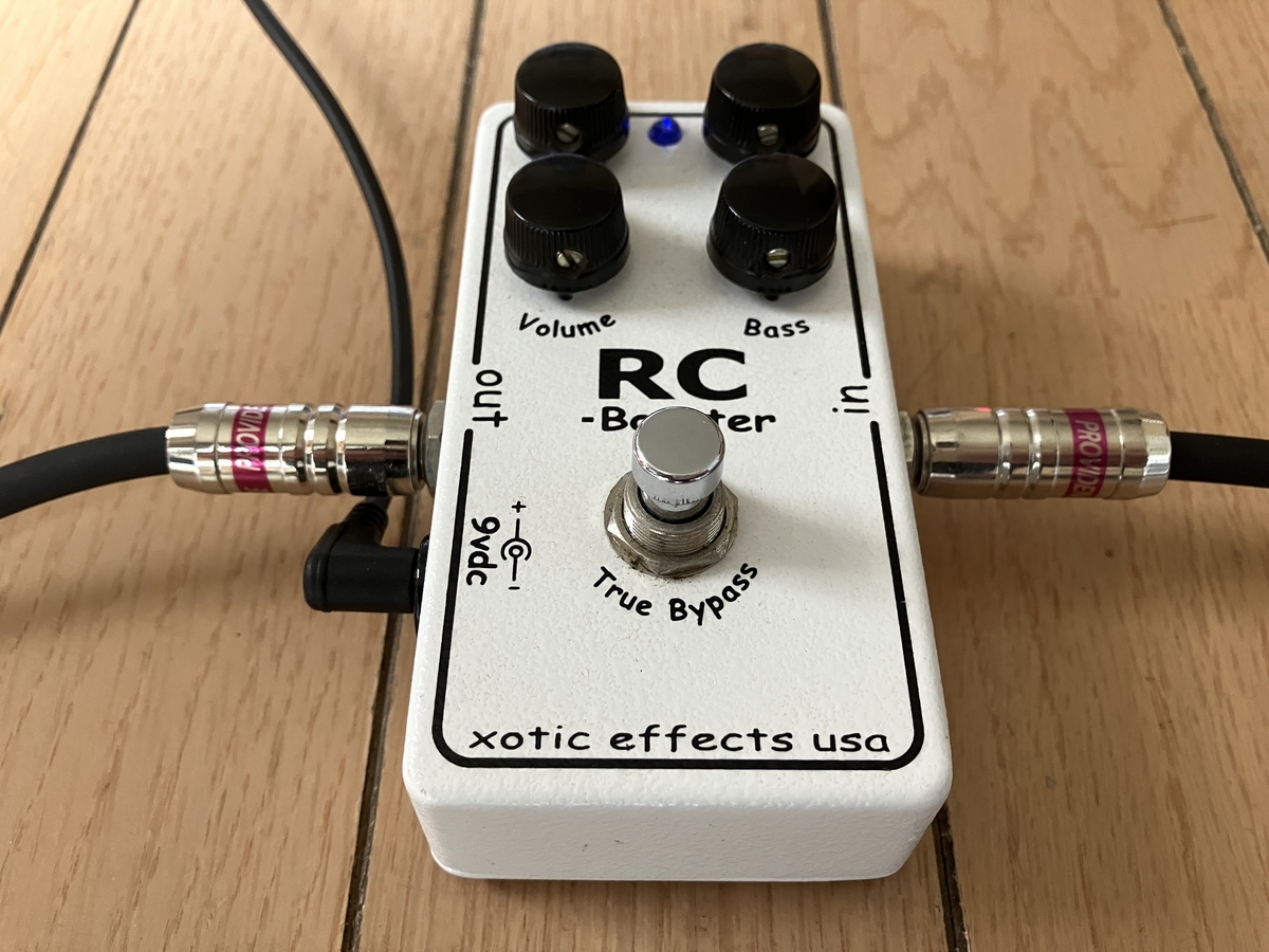 パワフルなクリーンブースター】XOTIC RC Booster【review・レビュー