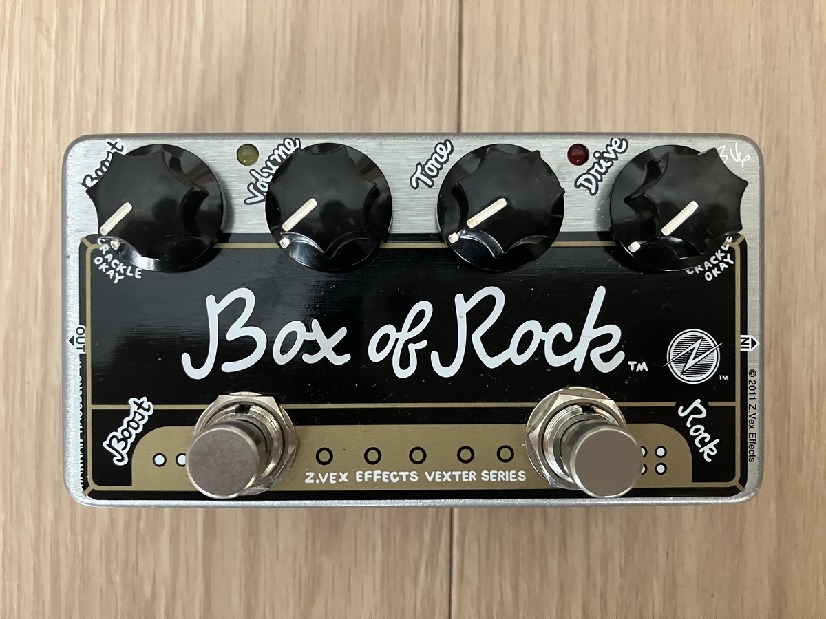 美品 Z.VEX Box Of Rock ZVEX 初期個体 ☆希少 初期☆ 名機