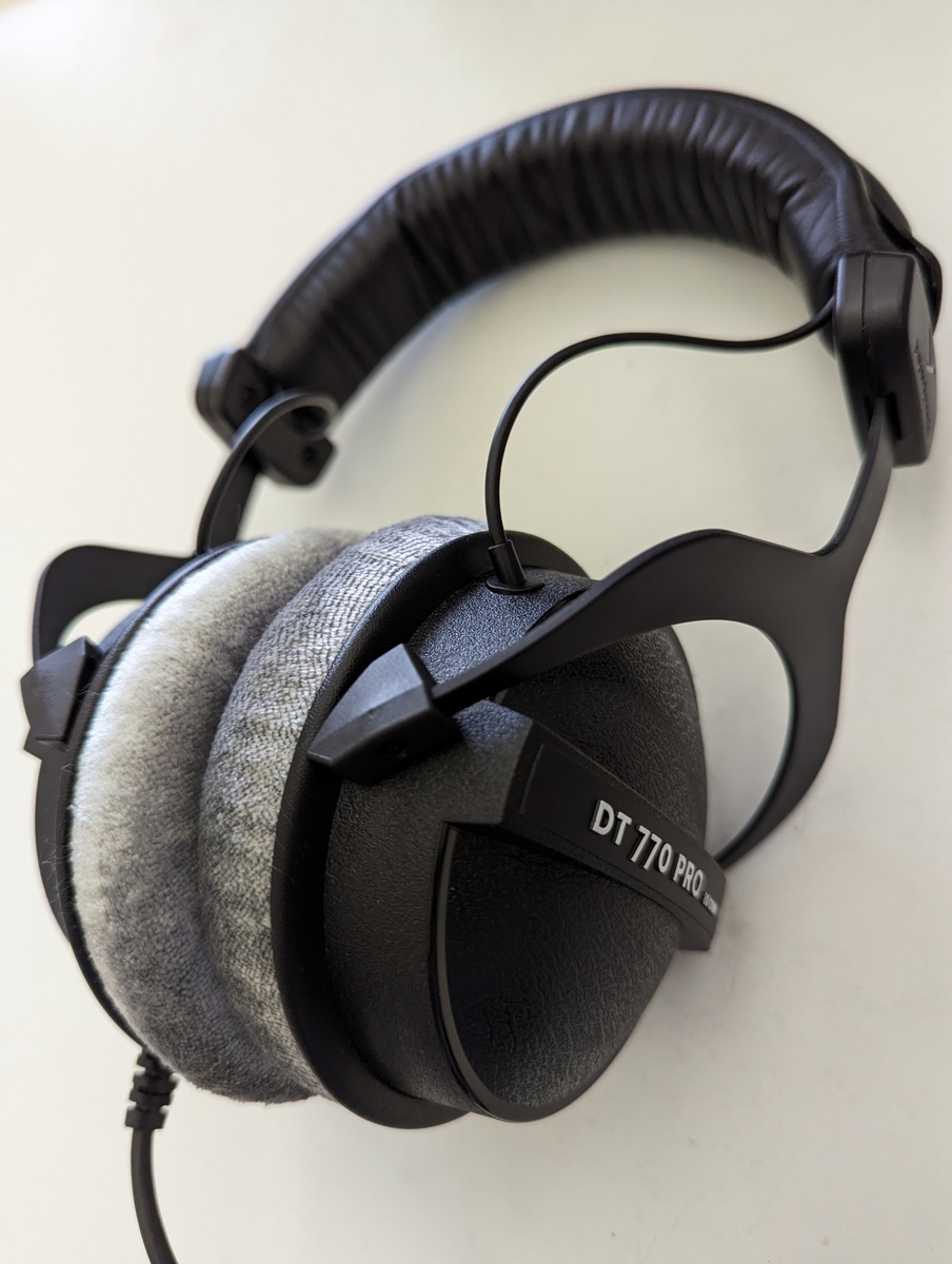 beyerdynamic DT770PRO 80Ω レビュー（エレキベースモニター用として