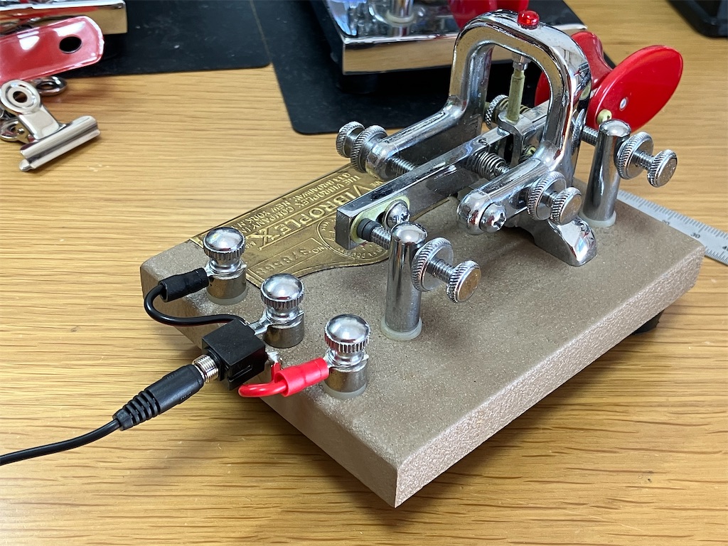 Bencher JA-2 モールスパドル 3.5mmジャック Bencher JA-2 モールス