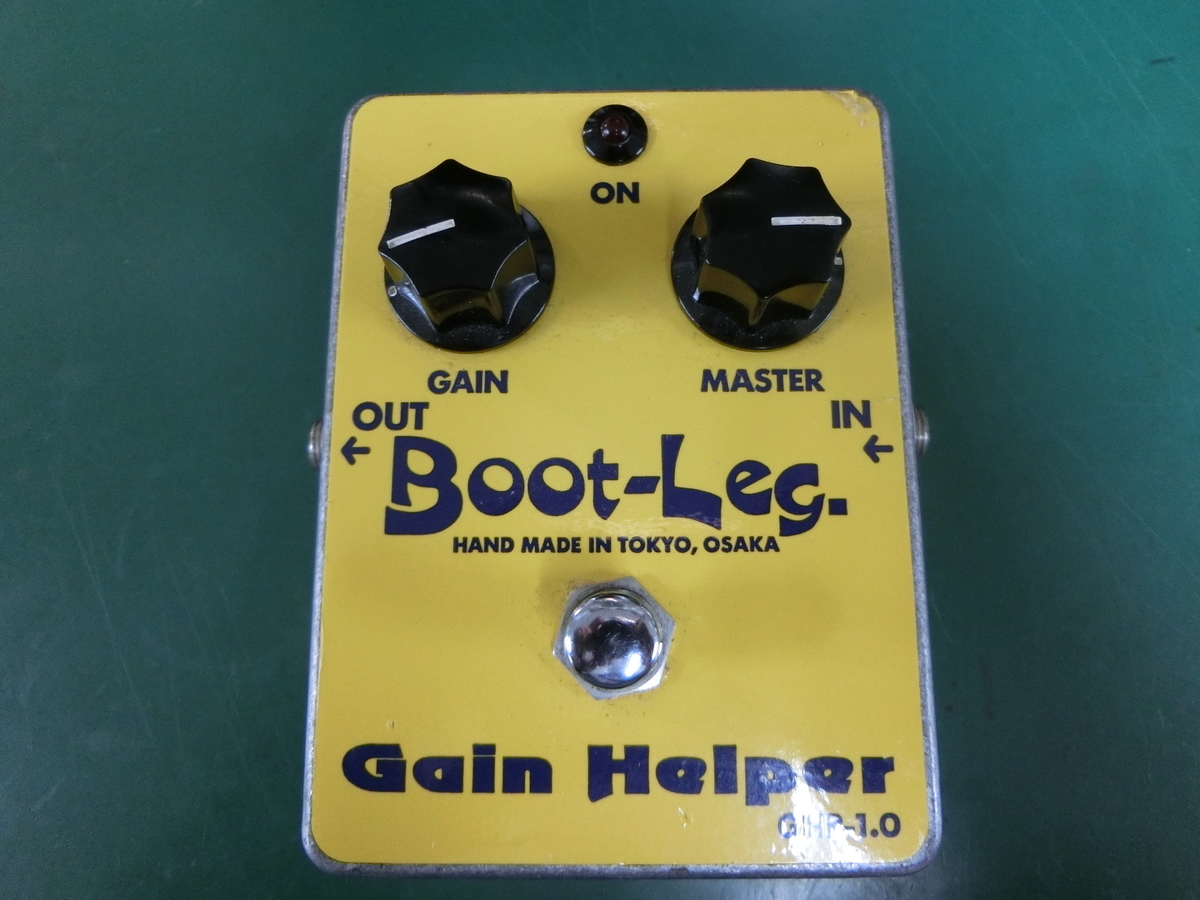回路解析】Boot-leg. Gain Helperがとても良い - 音響効果な日々