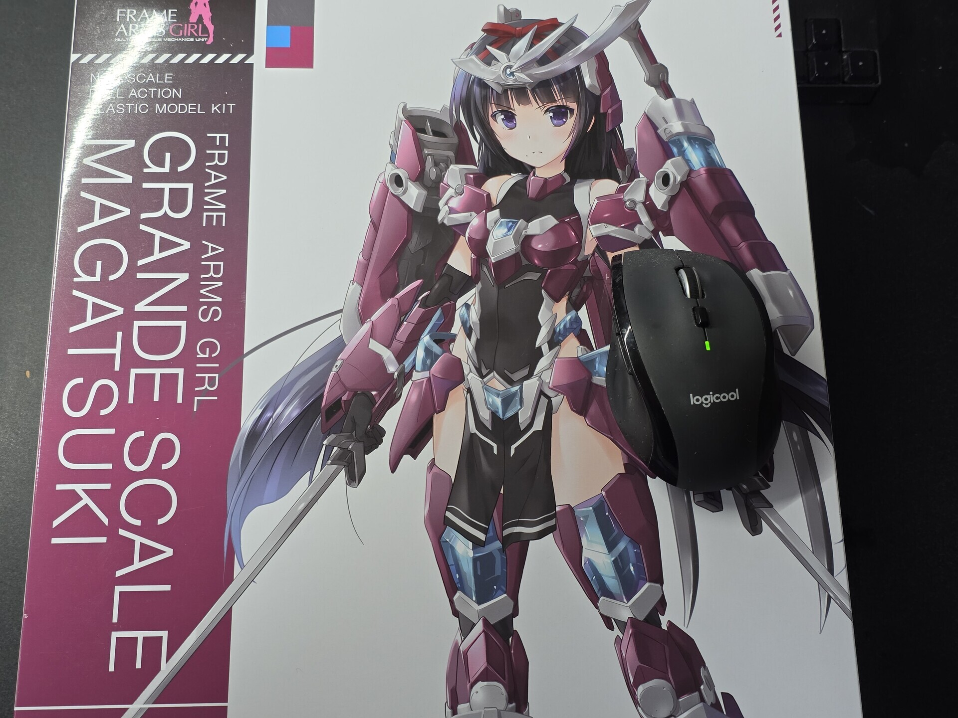 美プラ 製作・全塗装・レビュー】グランデスケール マガツキ フレーム