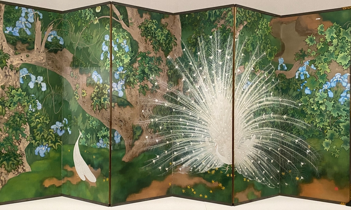 石崎光瑤と上村松篁の「孔雀」 - 第二遊歩道ノート