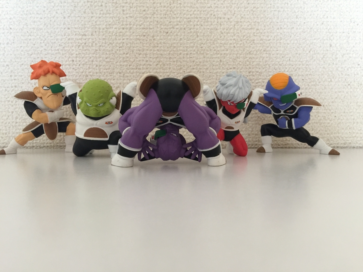 ワーコレ ドラゴンボール フリーザ ギニュー特戦隊 ワールド