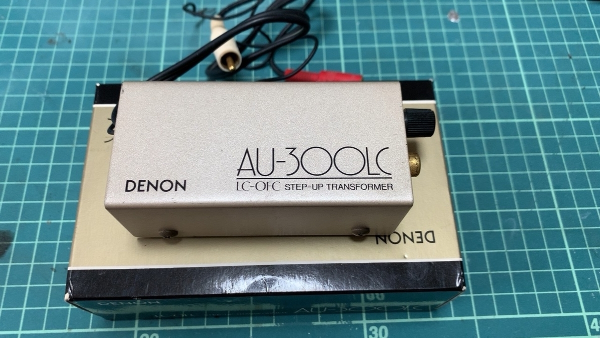DENON 同梱可能 DENON AU-300LC MCトランス 昇圧トランス デノンMC