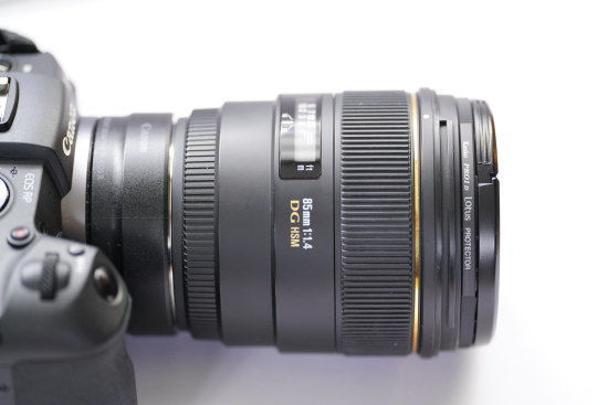 レビュー】シグマ 85mm F1.4 EX DG HSMは、軽くて解像感が高いボケ