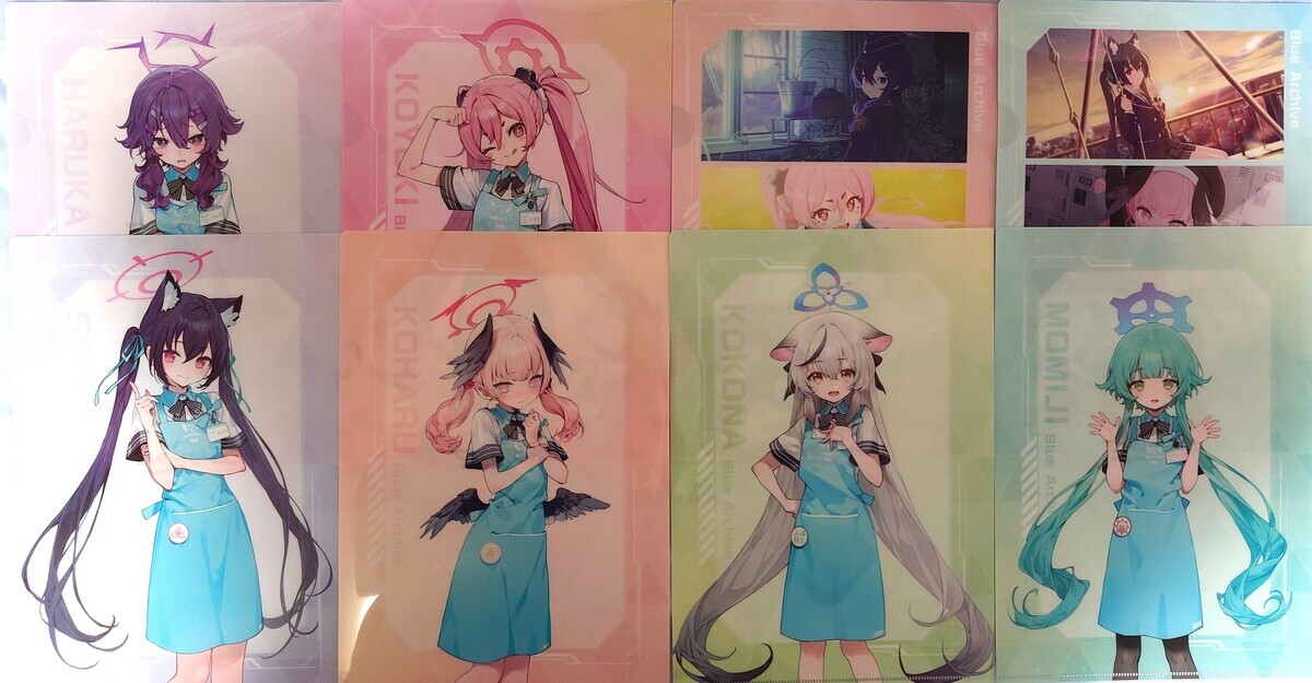 ブルアカ クリアファイル - コニー・蛮倉庫