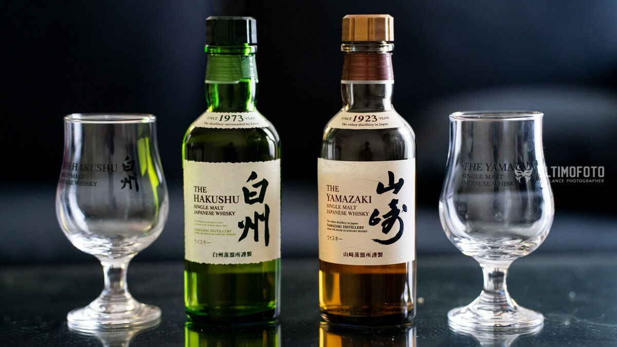 山崎】【白州】ミニボトル2本ハイボール缶4本