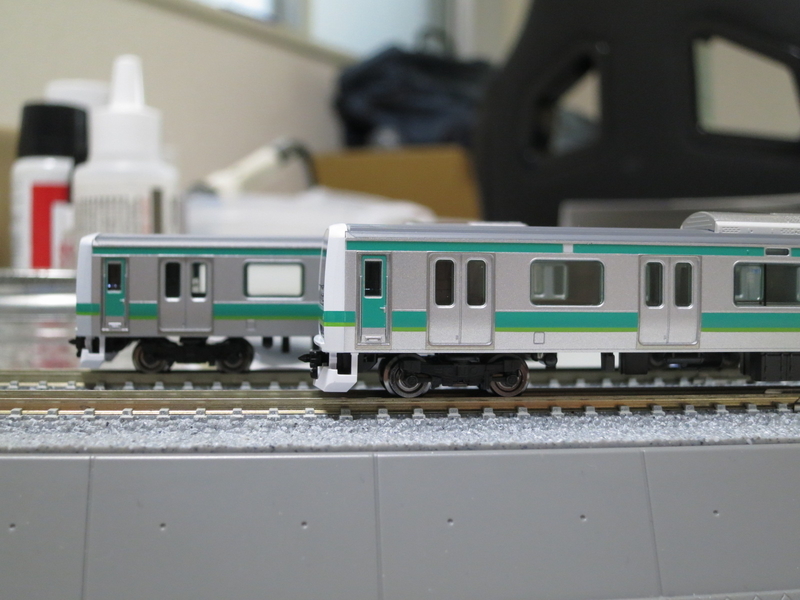 鉄道模型・TOMIX E231系常磐線 キタ