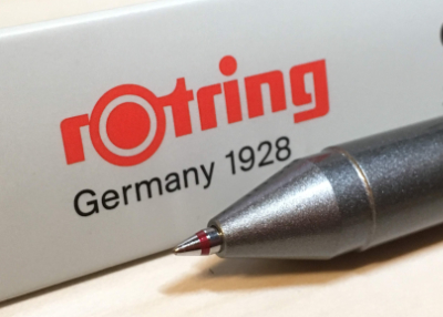 ロットリングrotring四色ボールペン振り子式