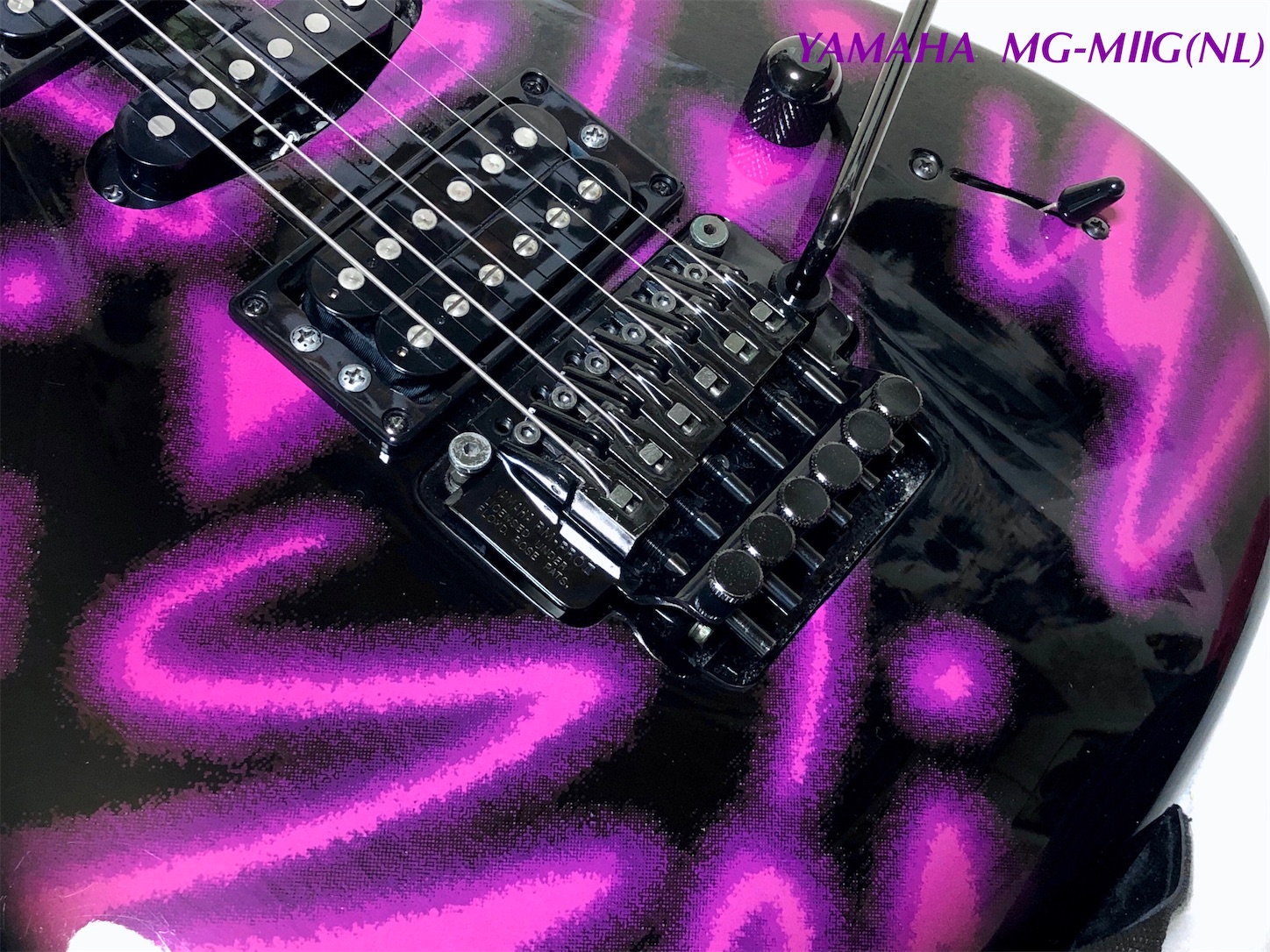 YAMAHA MG-MⅡG NEON-LIGHT Graphic B'z松本孝弘 YAMAHA MG-M ⅡG neon