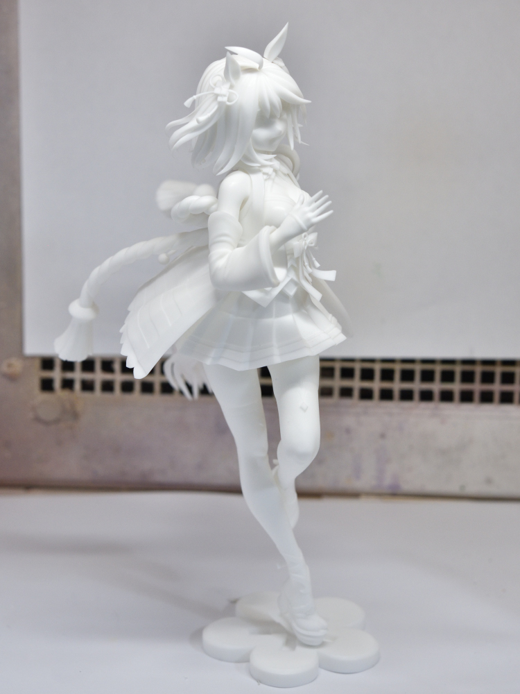 I painted the Kitasan black garage kit. - MIYUTOのぷらも道