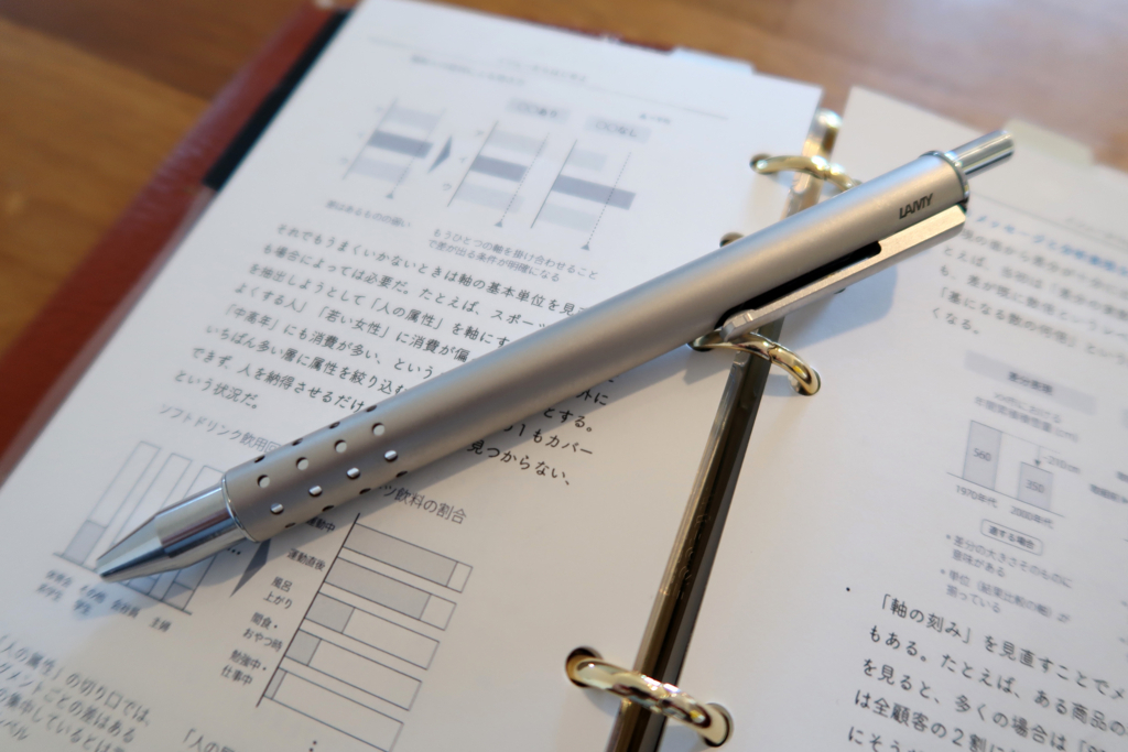 LAMY Swift購入！機能美に溢れたボールペンです！ - マルルのブログ