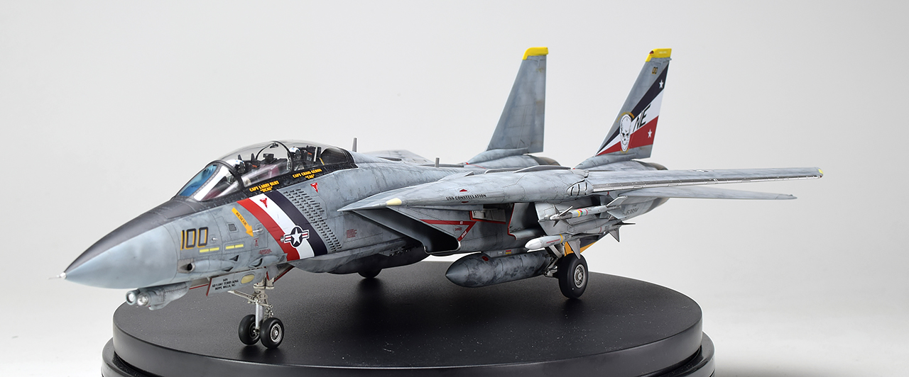 タミヤF-14 Dトムキャット 1/48VF−2バウンティ ハンターズ模型完成品