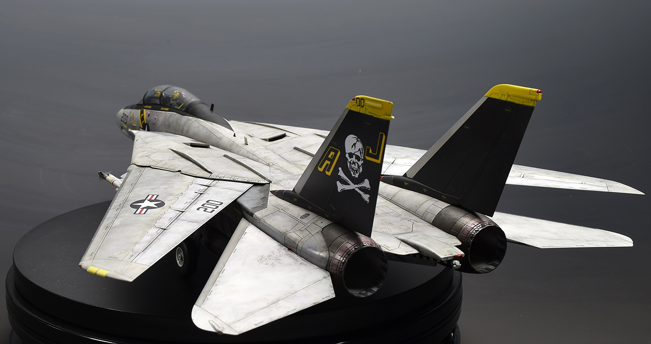 タミヤF-14 A1/48トムキャッVF−84 ジョリーロジャース 1/48 タミヤ F-14A