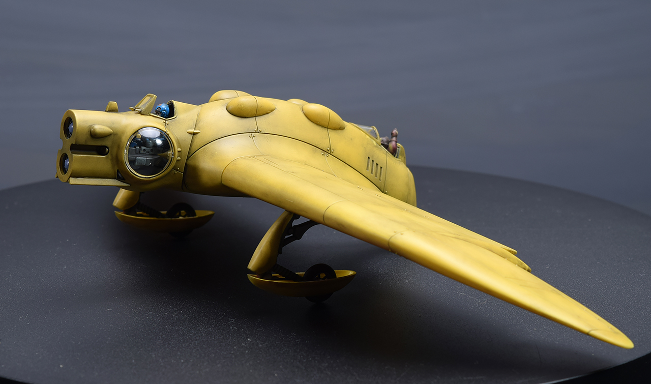 プラモデル完成機 1/72 風の谷のガンシップ(No.1) プラモデル完成機 1