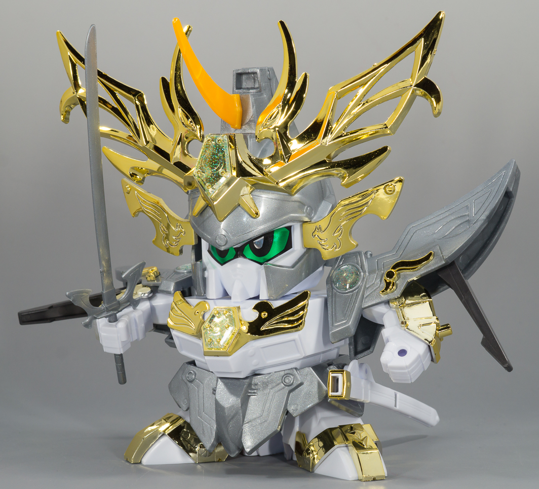 BB戦士 No.163 武威凰大将軍 (素組みレビュー) - 天丼のプラモブログ