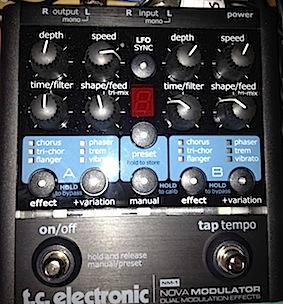 TC Electronic ''Nova Modulator'' - Nobuの日々のギターとか音楽ネタ