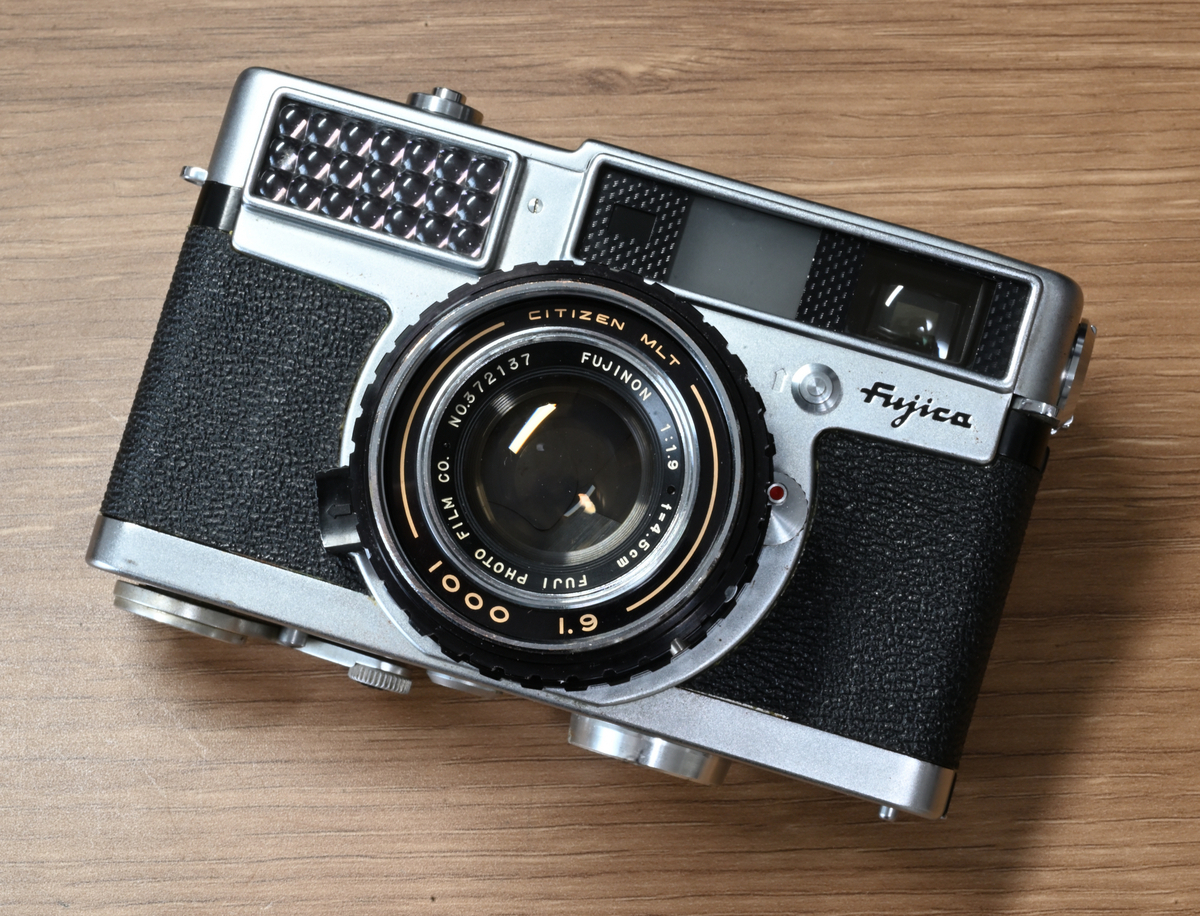 FUJICA 35SEの分解修理とCITIZEN MLTシャッター - にこらのブログ