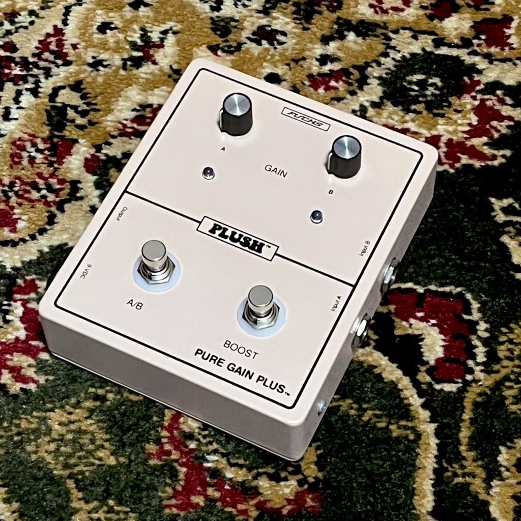 Fuchs / PURE GAIN PLUS レビュー - △▽エフェクターレビューとメモ△▽