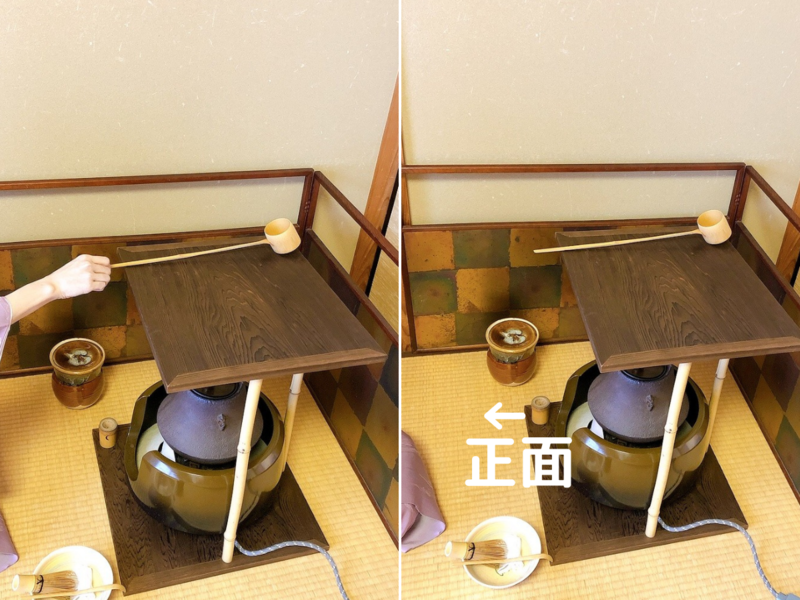 茶道具/棚】 五行棚(組立式) 玄々斎好写 裏千家