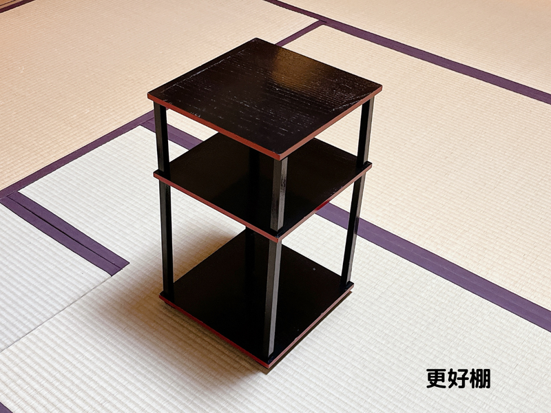 更好棚（こうこうだな）の扱い方｜棗・柄杓・蓋置の荘り方まとめ