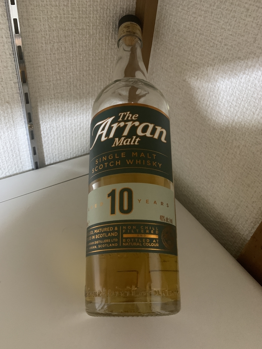 スコッチ】The Arran Malt AGED 10 YEARS（アラン 10年）旧ボトル
