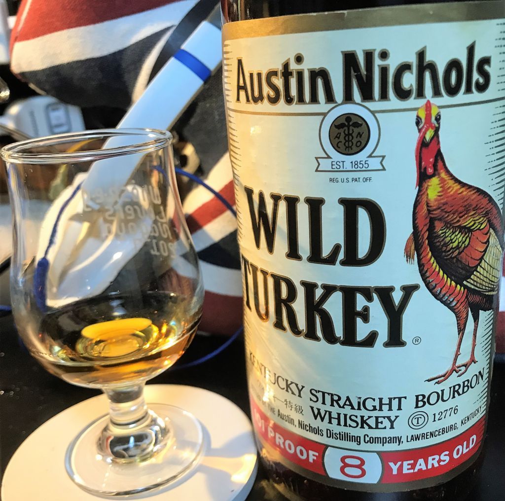 ワイルドターキー 8年 旧旧ラベル 375ml WILD TURKEY 8年 旧ラベル