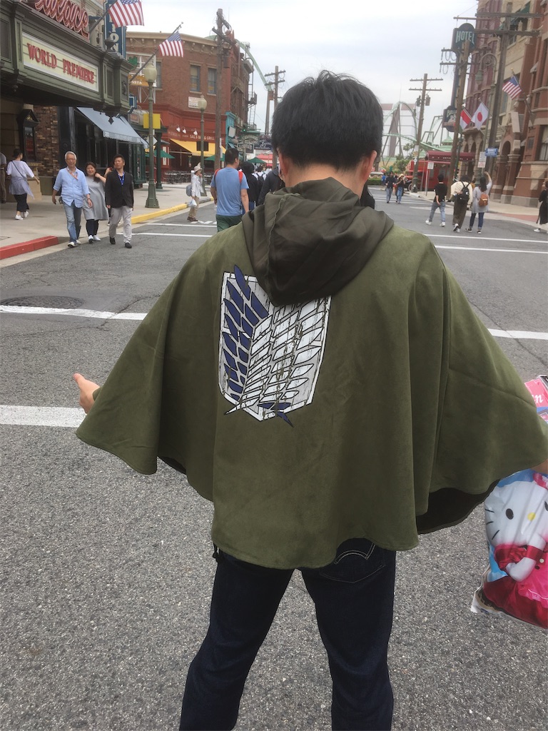 USJ 進撃の巨人 調査兵団マント USJ 進撃巨人 調査兵団マント