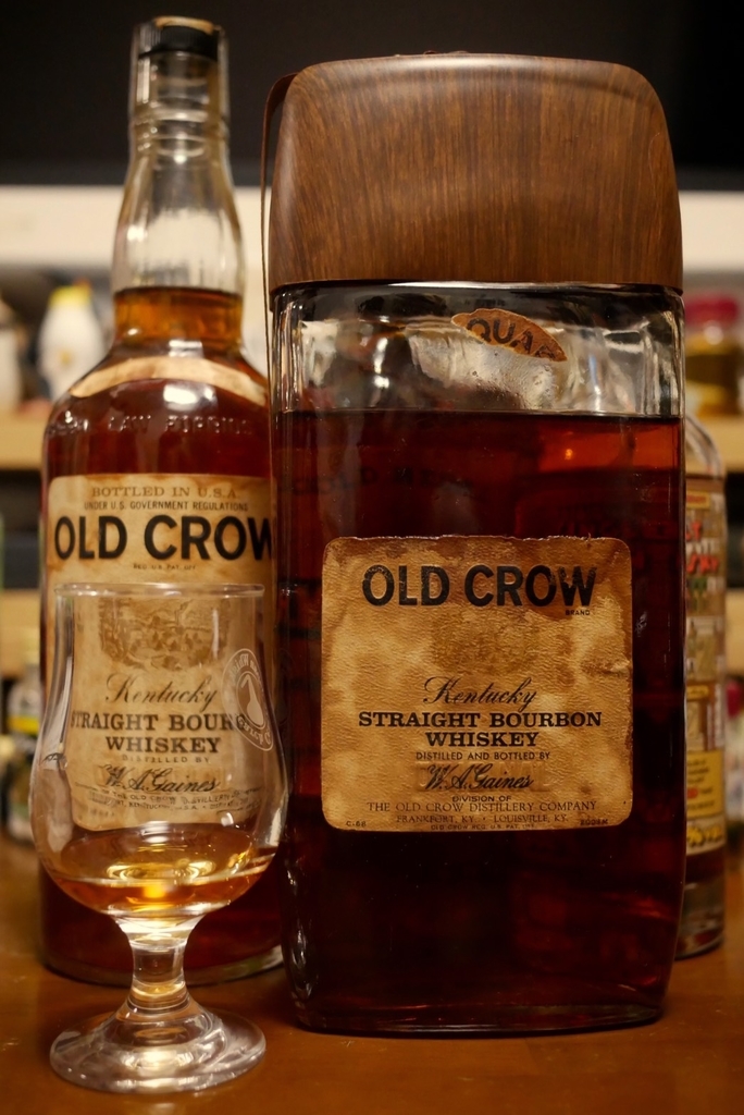 オールドクロウトラベラー バーボンウイスキー750ml古酒・未開栓