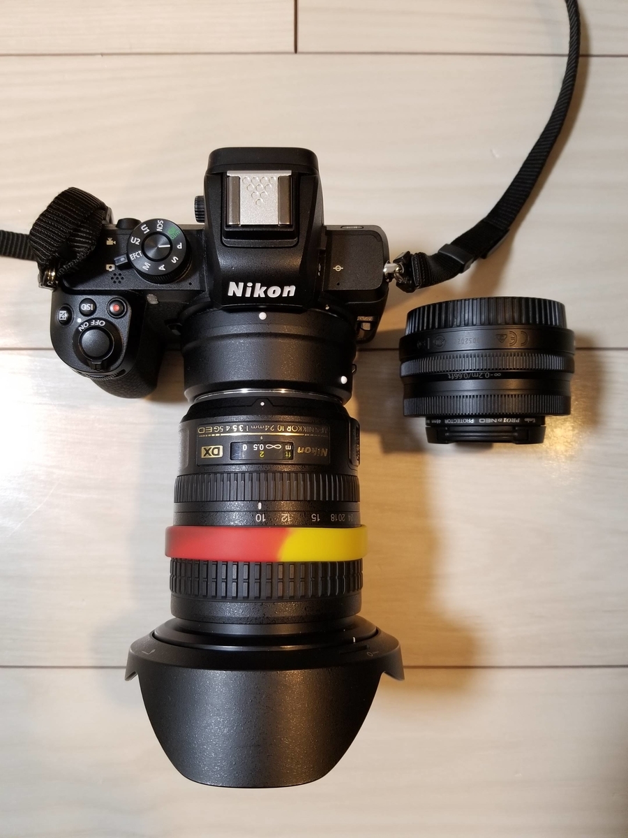 美品 nikon FM10 に広角レンズ(24mm f2.8)を取付てみました