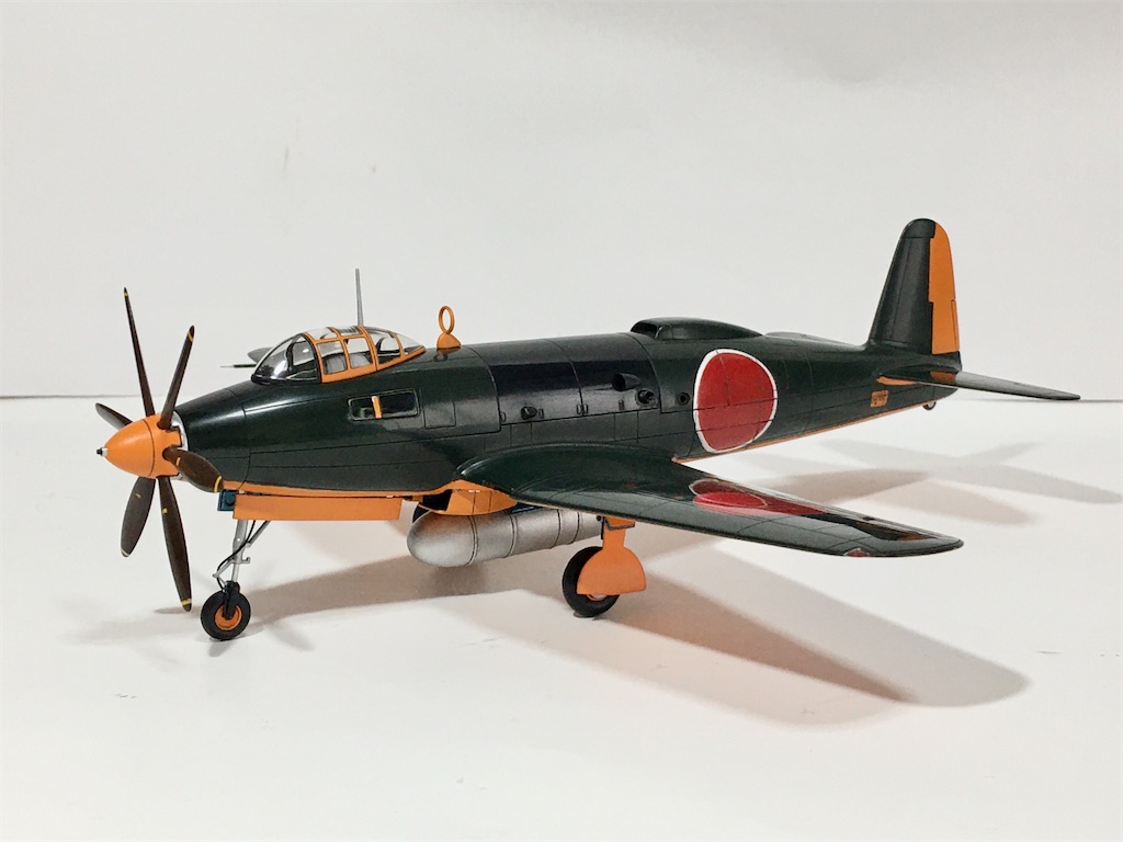 R2Y景雲1/72モデル完成品、日本海軍試作偵察機です。 プラモデル