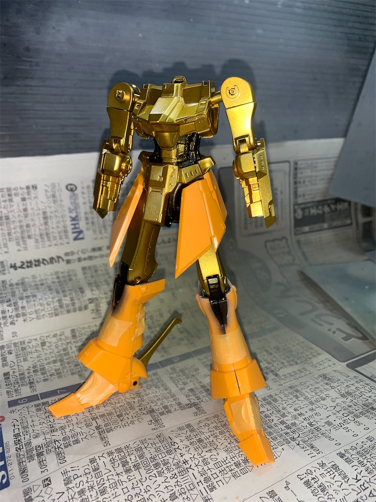 素組でナイトオブゴールド - クラフト粒子散布中 WAVE 1/144 ナイト