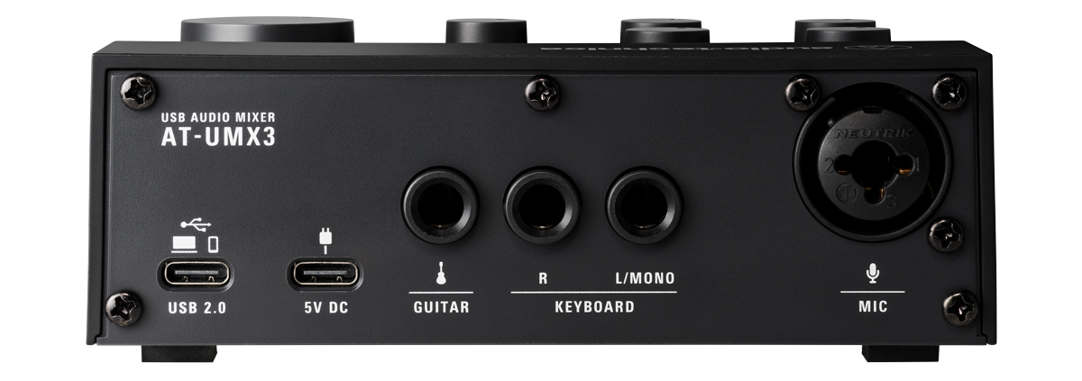 マイク開発者が監修したオーディオテクニカのUSBオーディオミキサーAT