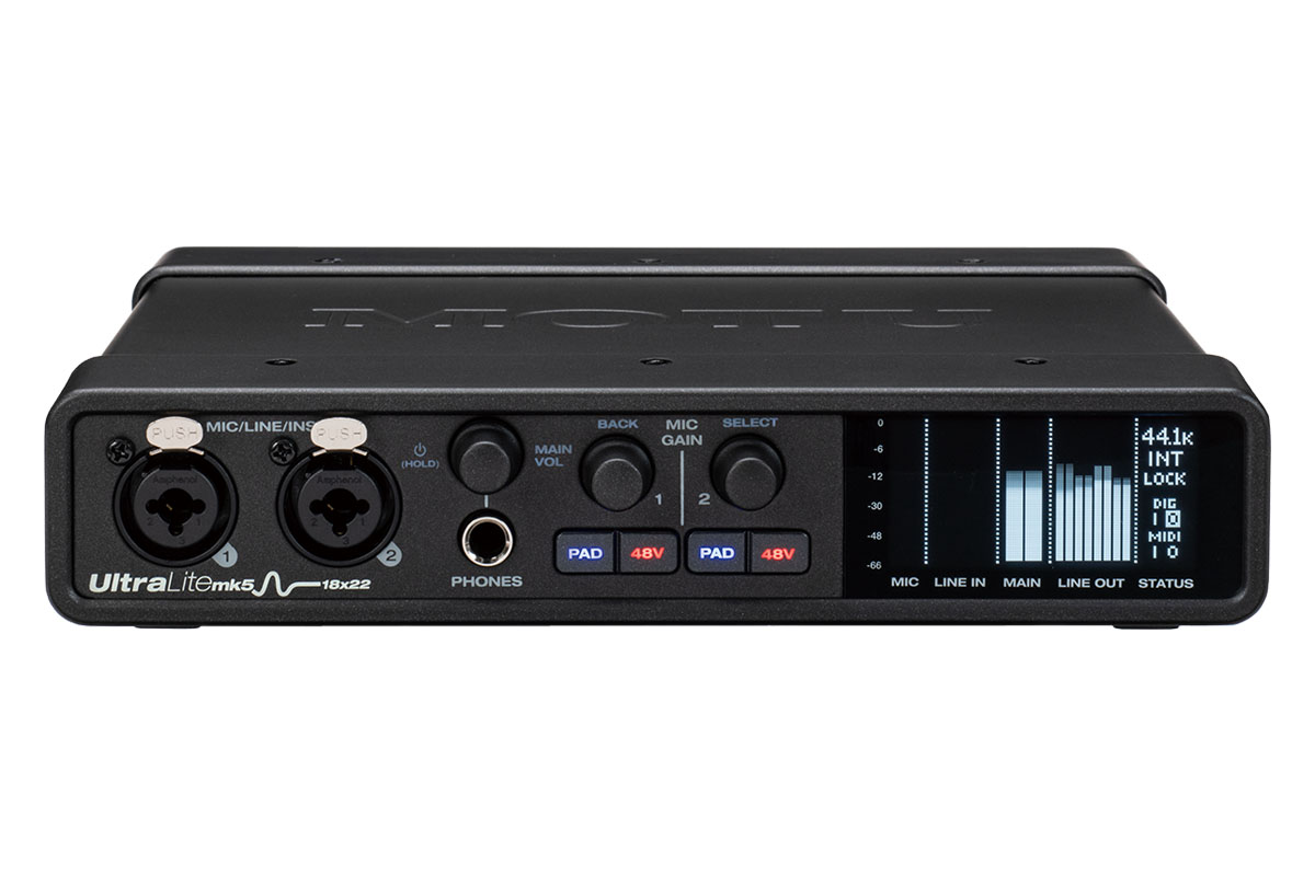 MOTU UltraLite-mk5 USBオーディオインターフェイス UltraLite mk5